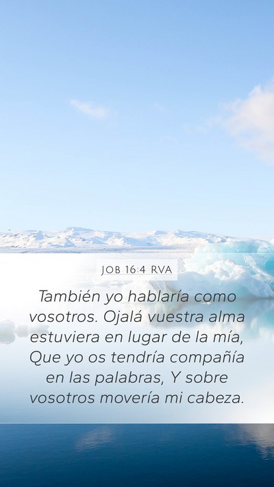 Job 16:4 RVA Bible Verse Image