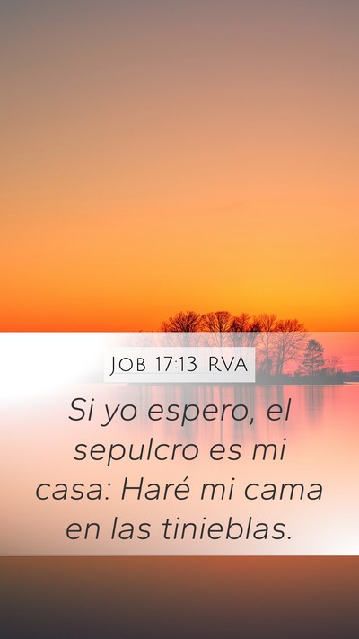 Job 17:13 RVA Bible Verse Image