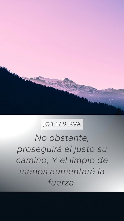 Job 17:9 RVA Bible Verse Image