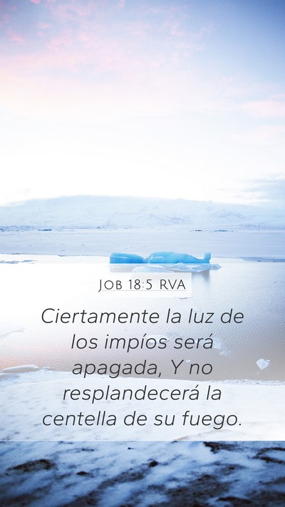 Job 18:5 RVA Bible Verse Image