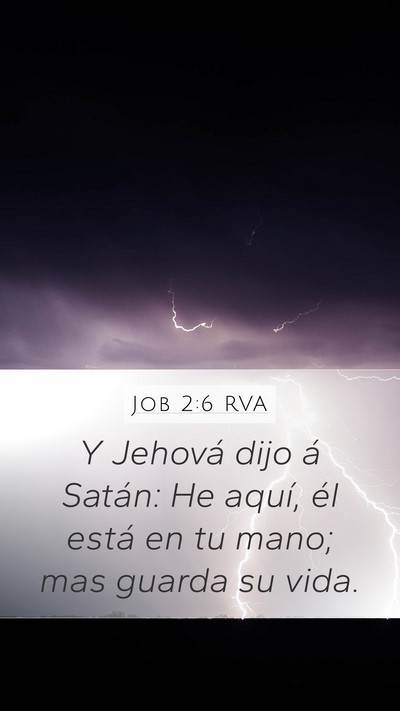 Job 2:6 RVA Bible Verse Image