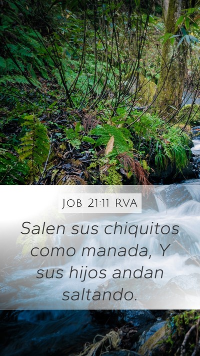 Job 21:11 RVA Bible Verse Image