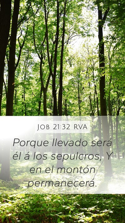 Job 21:32 RVA Bible Verse Image