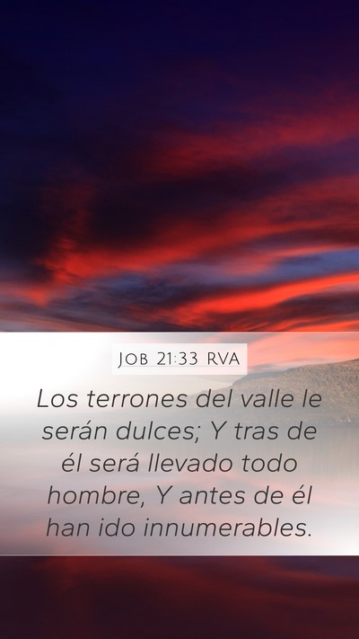 Job 21:33 RVA Bible Verse Image
