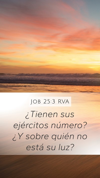 Job 25:3 RVA Bible Verse Image