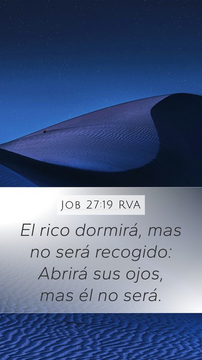 Job 27:19 RVA Bible Verse Image