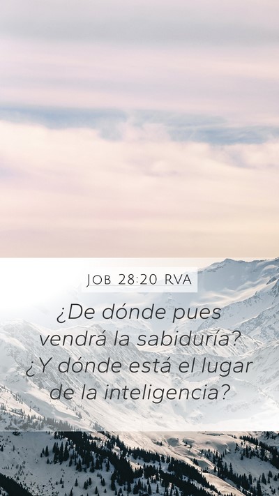 Job 28:20 RVA Bible Verse Image