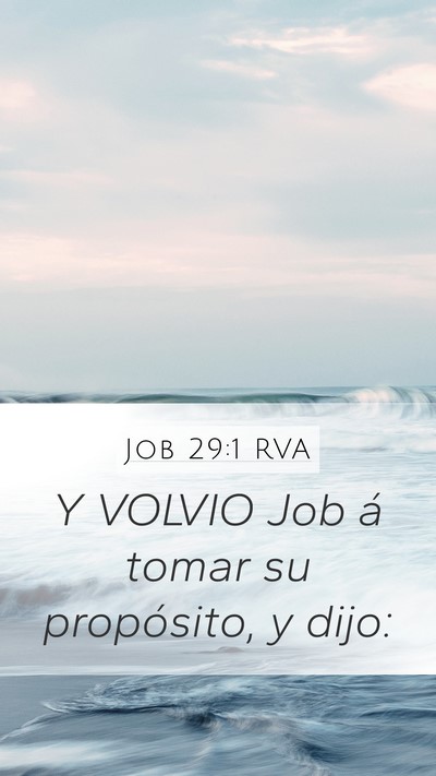 Job 29:1 RVA Bible Verse Image