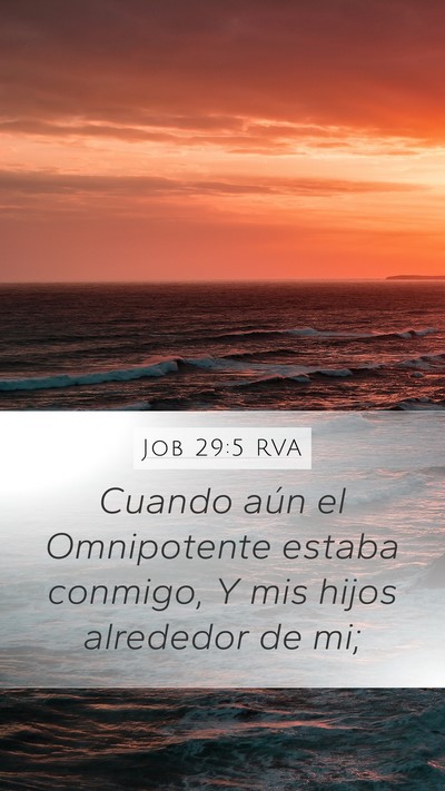 Job 29:5 RVA Bible Verse Image