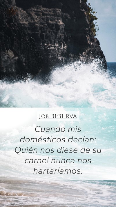 Job 31:31 RVA Bible Verse Image