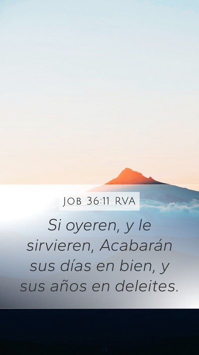Job 36:11 RVA Bible Verse Image