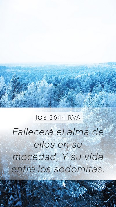 Job 36:14 RVA Bible Verse Image