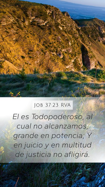 Job 37:23 RVA Bible Verse Image