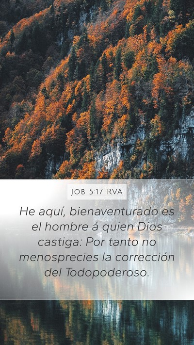 Job 5:17 RVA Bible Verse Image