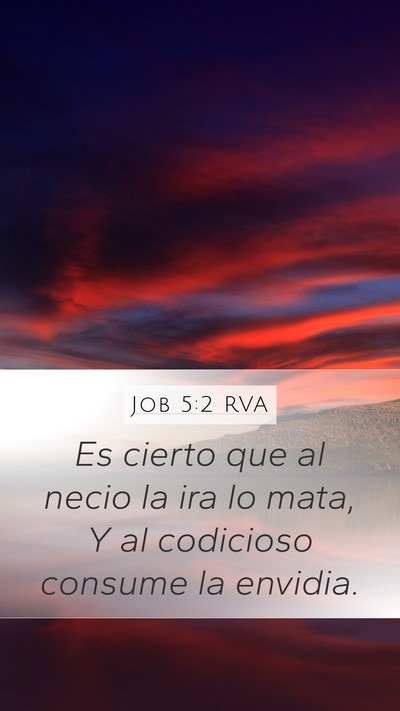 Job 5:2 RVA Bible Verse Image
