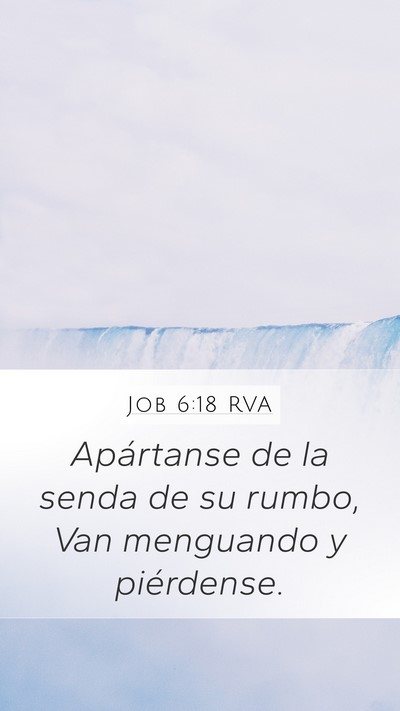 Job 6:18 RVA Bible Verse Image