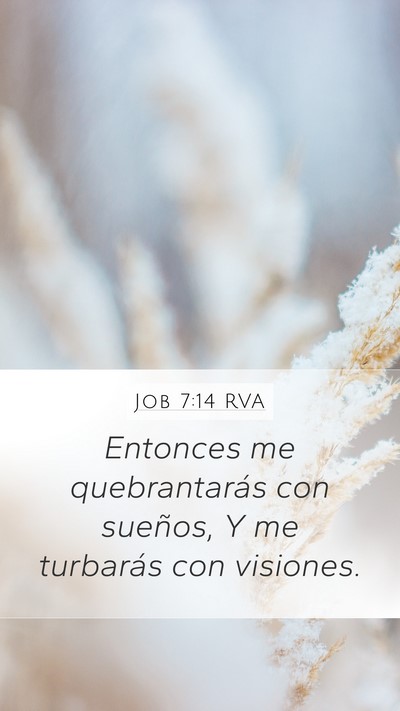 Job 7:14 RVA Bible Verse Image