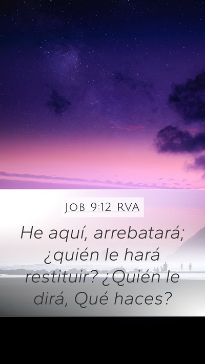 Job 9:12 RVA Bible Verse Image