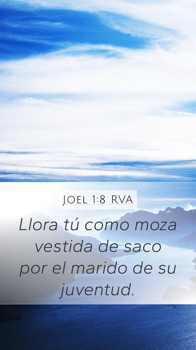 Joel 1:8 RVA Bible Verse Image