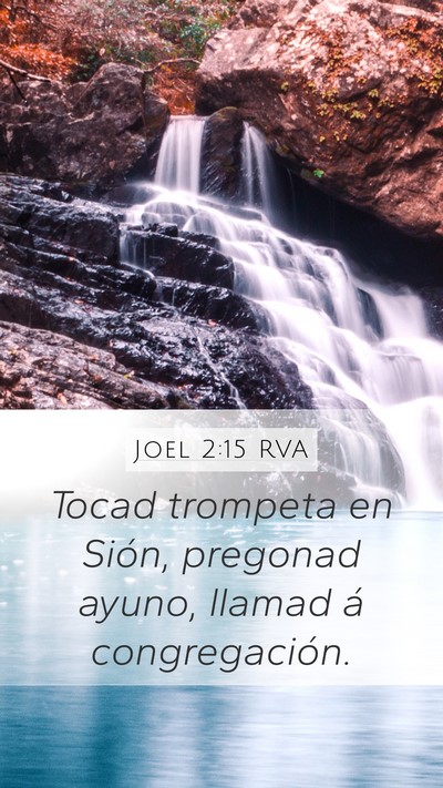 Joel 2:15 RVA Bible Verse Image