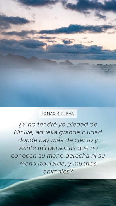 Jonás 4:11 RVA Bible Verse Image
