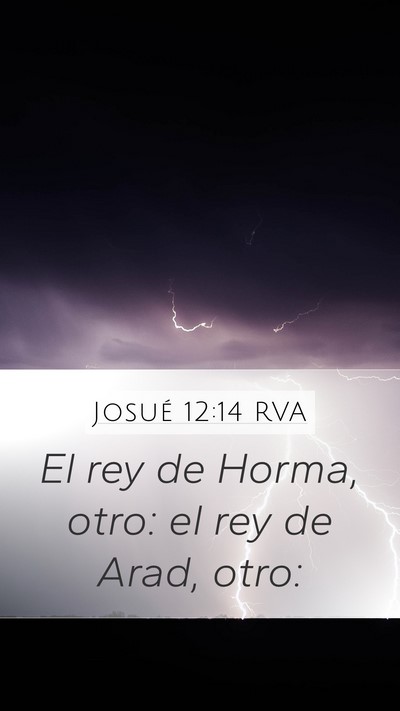 Josué 12:14 RVA Bible Verse Image