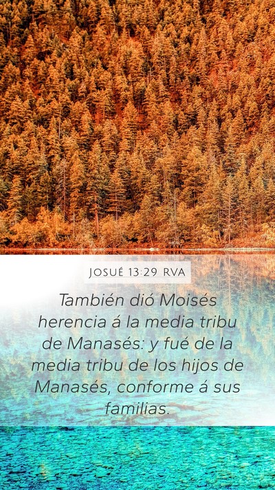 Josué 13:29 RVA Bible Verse Image