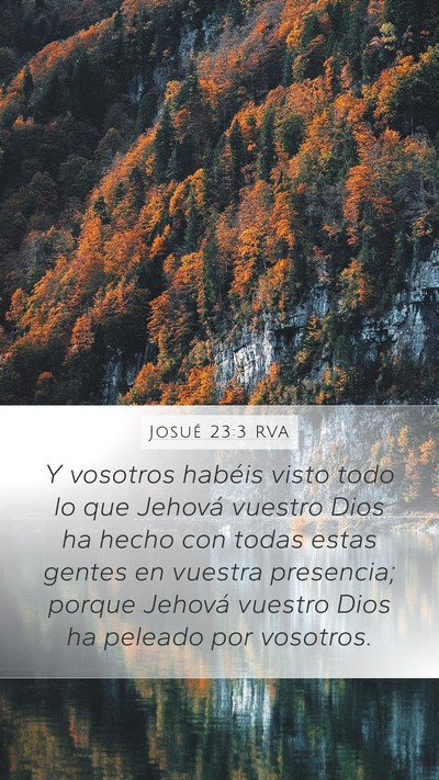 Josué 23:3 RVA Bible Verse Image