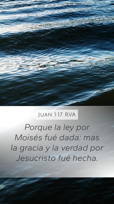 Juan 1:17 RVA Bible Verse Image