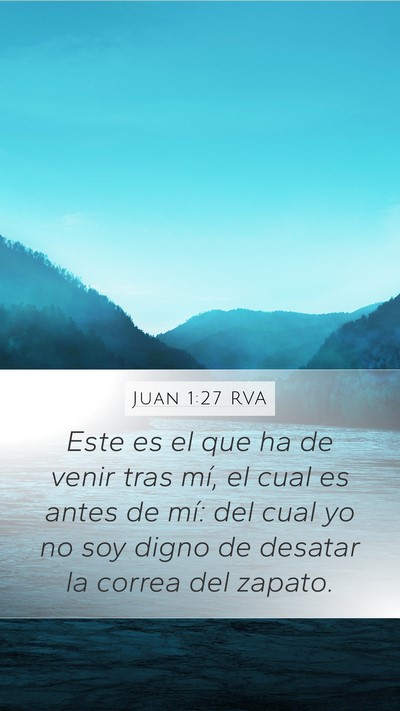 Juan 1:27 RVA Bible Verse Image