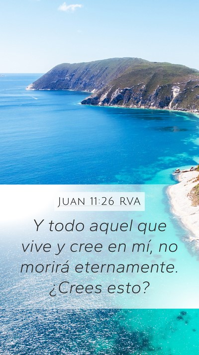 Juan 11:26 RVA Bible Verse Image