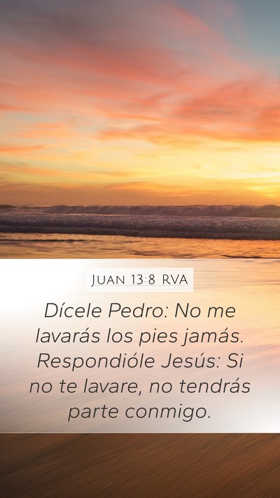 Juan 13:8 RVA Bible Verse Image