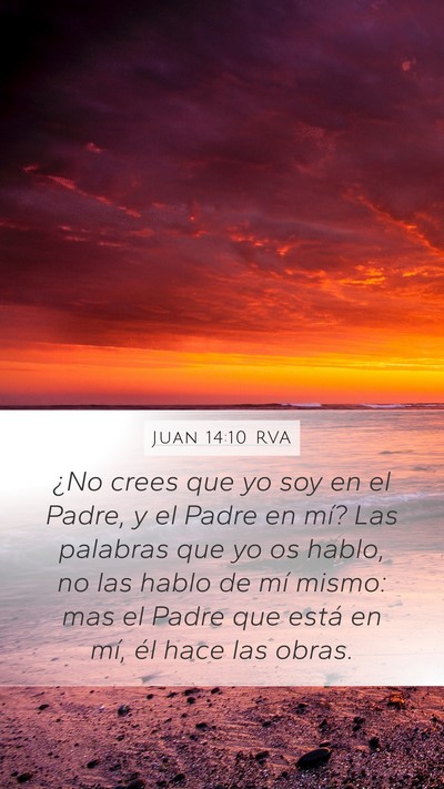 Juan 14:10 RVA Bible Verse Image