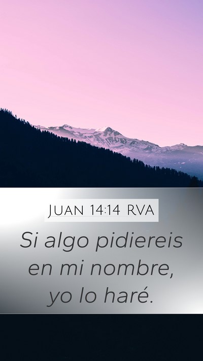 Juan 14:14 RVA Bible Verse Image