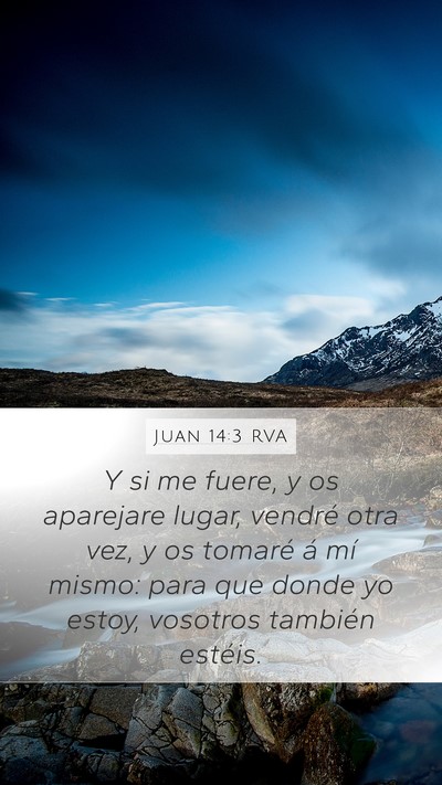 Juan 14:3 RVA Bible Verse Image