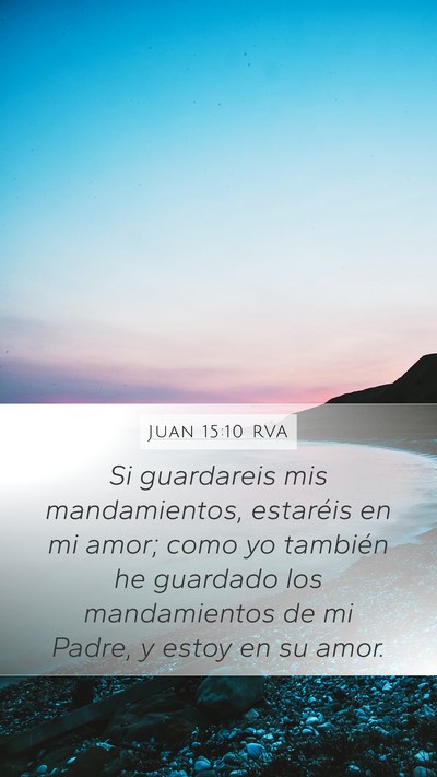 Juan 15:10 RVA Bible Verse Image