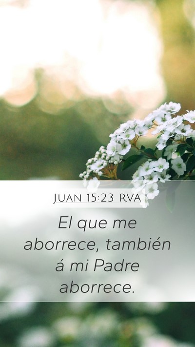 Juan 15:23 RVA Bible Verse Image