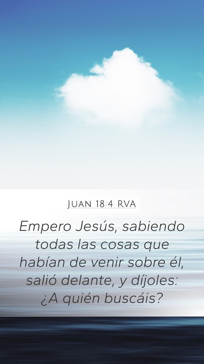 Juan 18:4 RVA Bible Verse Image