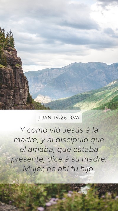 Juan 19:26 RVA Bible Verse Image