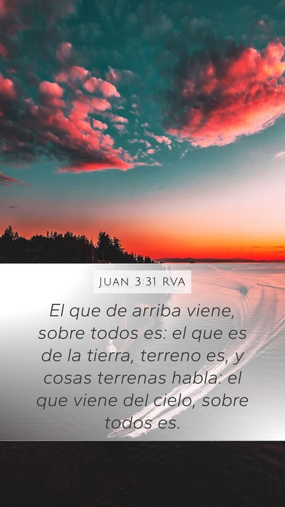 Juan 3:31 RVA Bible Verse Image