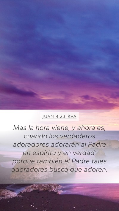 Juan 4:23 RVA Bible Verse Image
