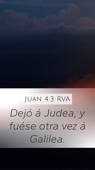 Juan 4:3 RVA Bible Verse Image