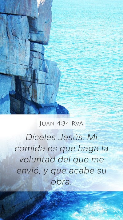 Juan 4:34 RVA Bible Verse Image