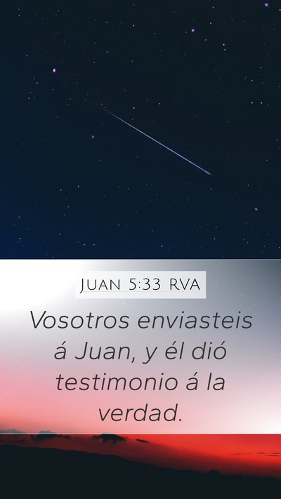 Juan 5:33 RVA Bible Verse Image