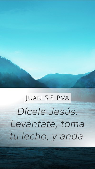 Juan 5:8 RVA Bible Verse Image