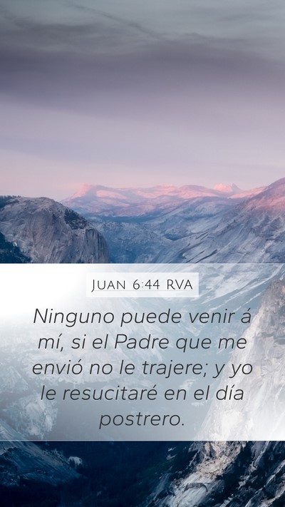 Juan 6:44 RVA Bible Verse Image