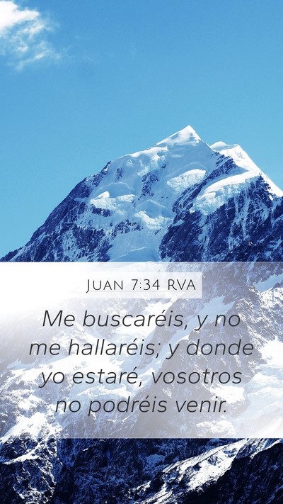 Juan 7:34 RVA Bible Verse Image