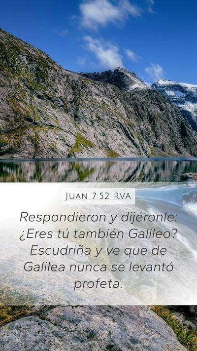 Juan 7:52 RVA Bible Verse Image
