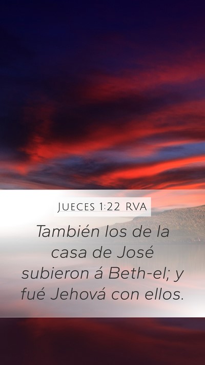 Jueces 1:22 RVA Bible Verse Image