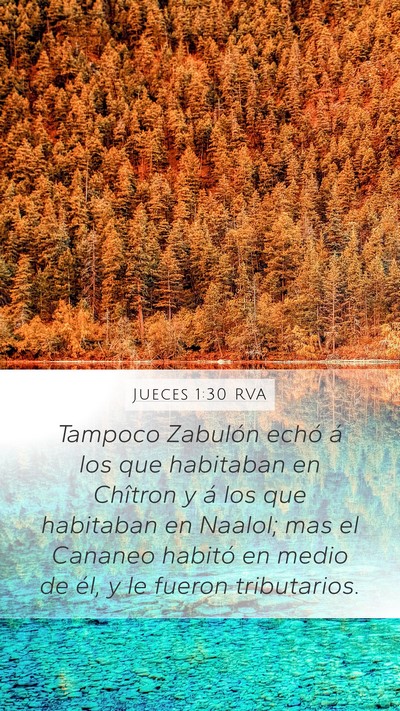 Jueces 1:30 RVA Bible Verse Image